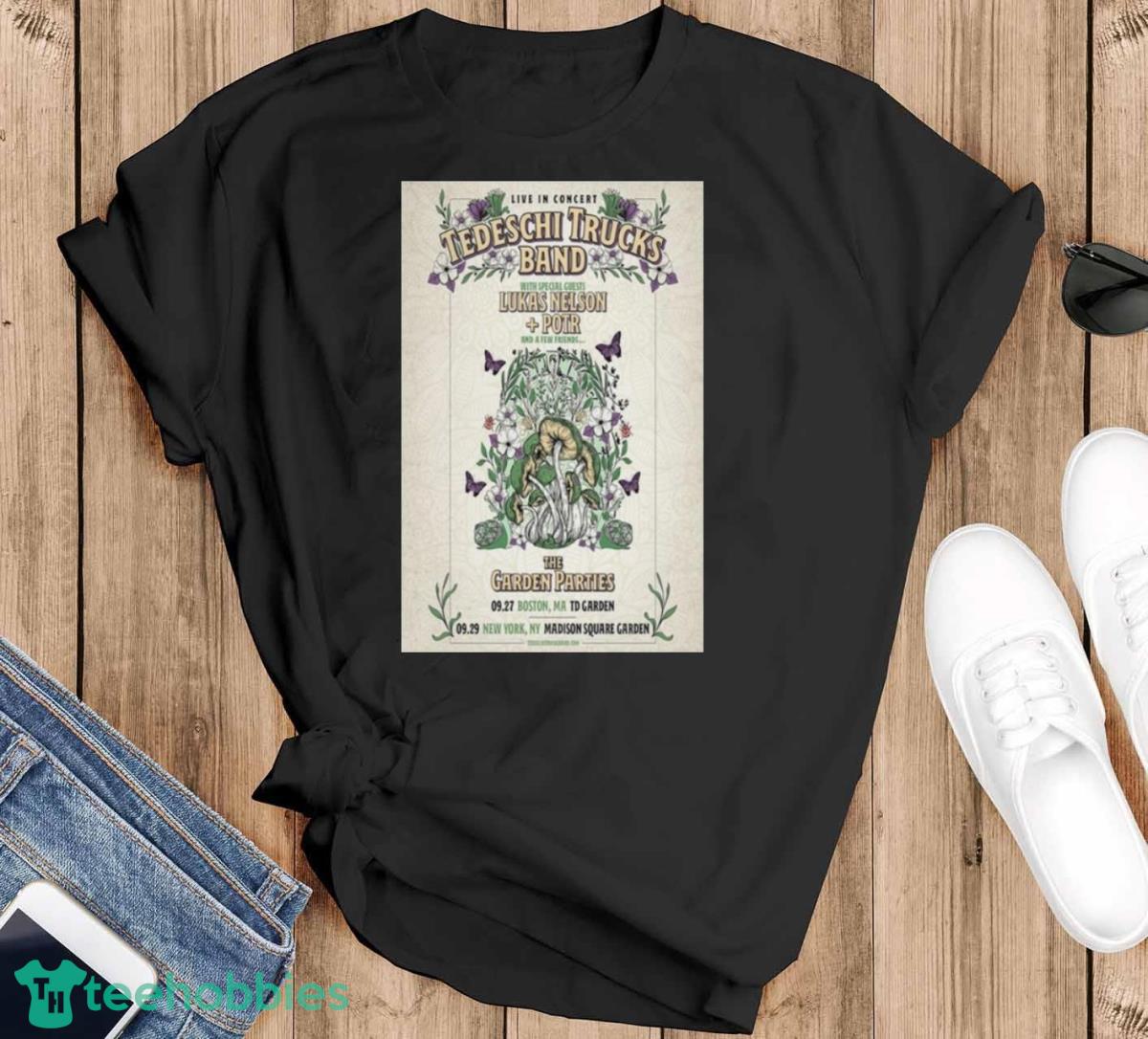 Tedeschi Trucks Band Expands 2023 Tour Poster Shirt - Black T-Shirt