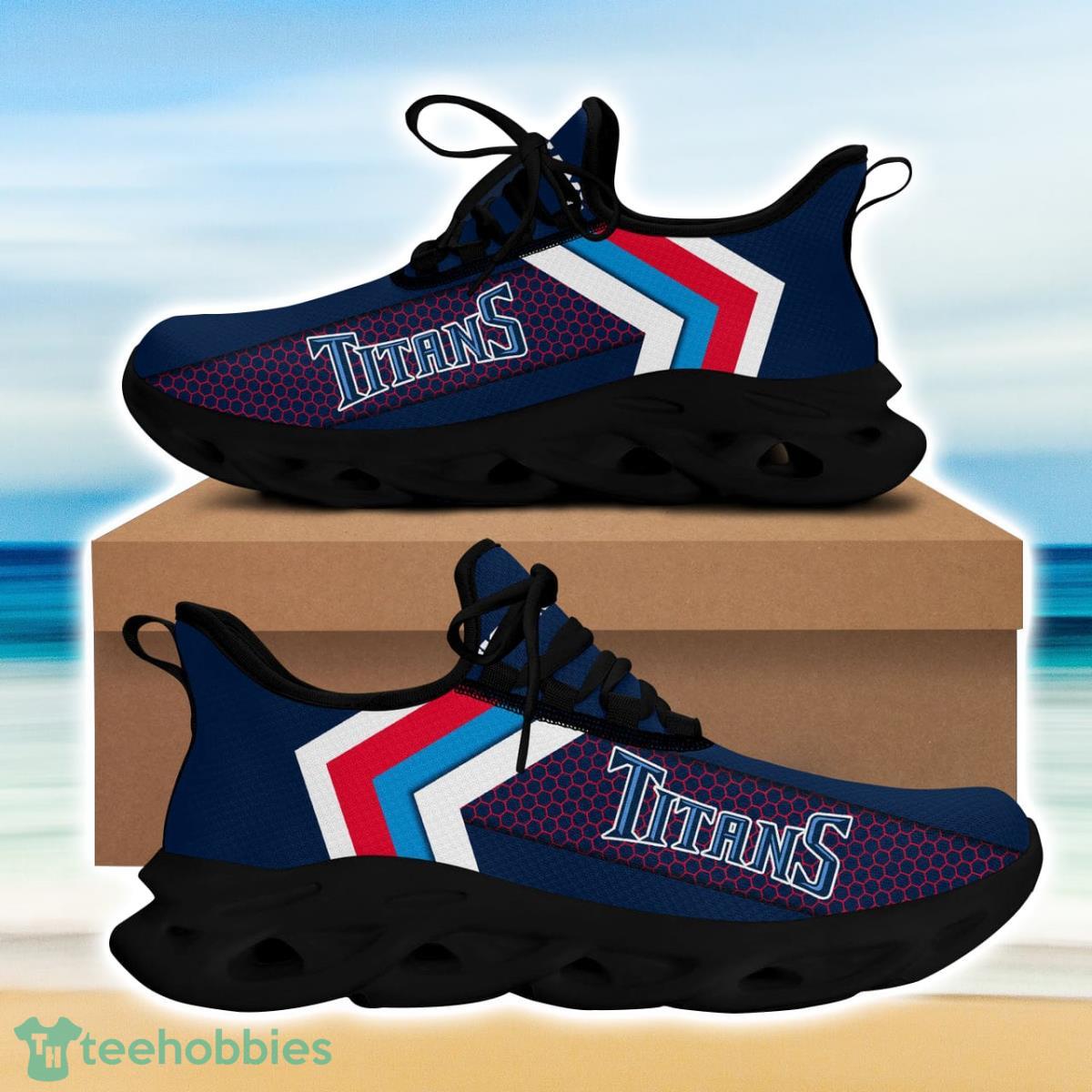 Tennessee Football Titans Max Soul Sneakers Running Sport Shoes For Men Women Custom Name Product Photo 1