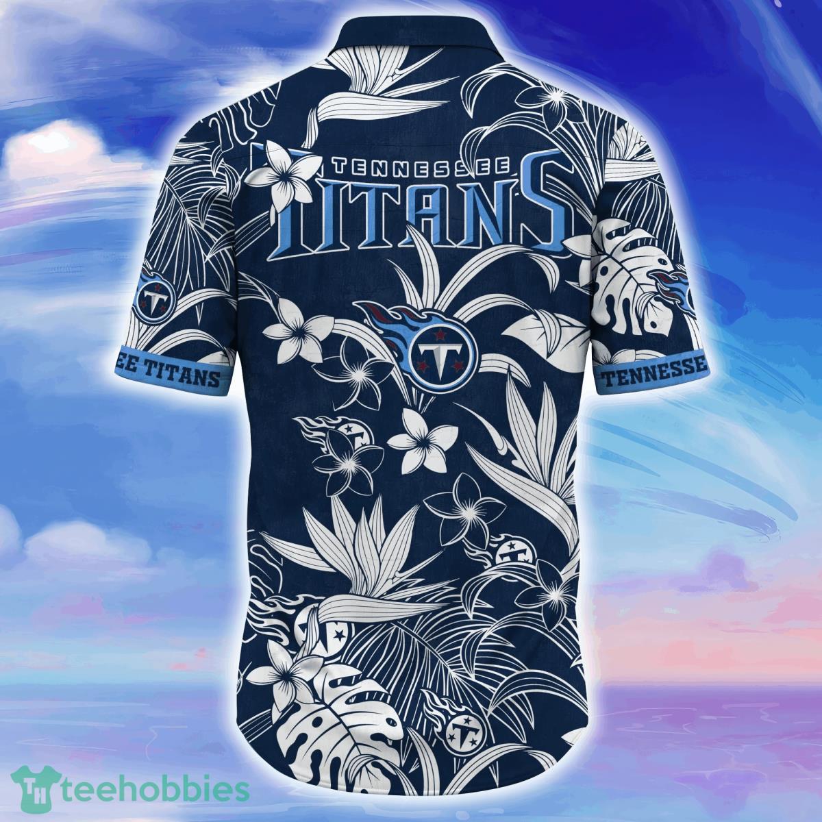 Tennessee Titans NFL Flower Hawaiian Shirt Football Fans Shirt