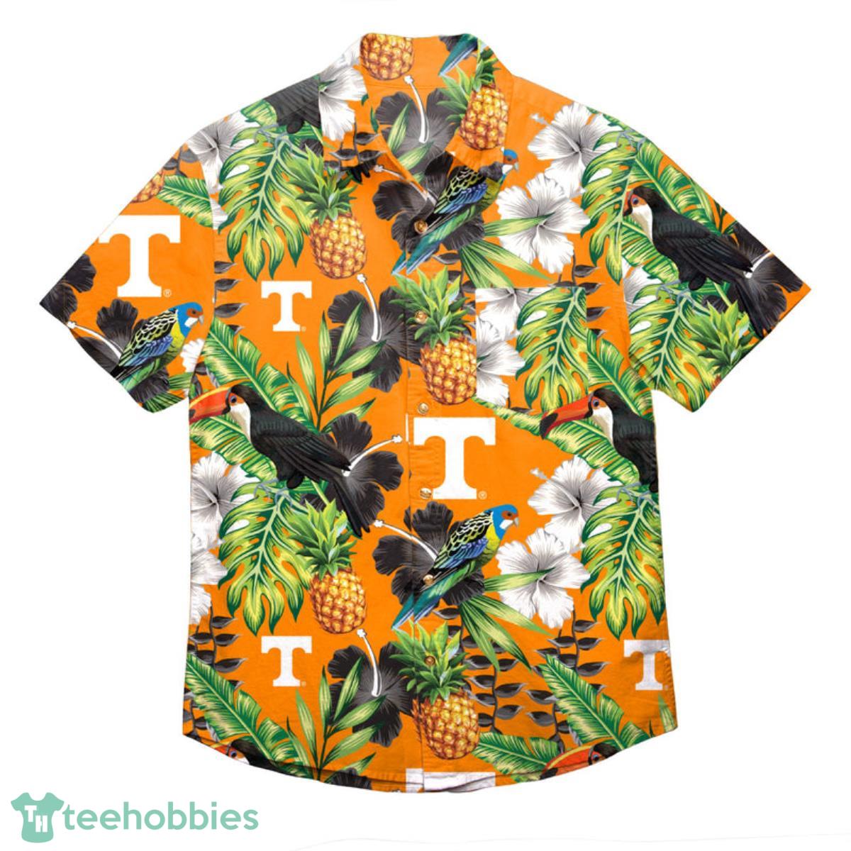 Tennessee Volunteers NCAA Floral Button Up Shirt Product Photo 1