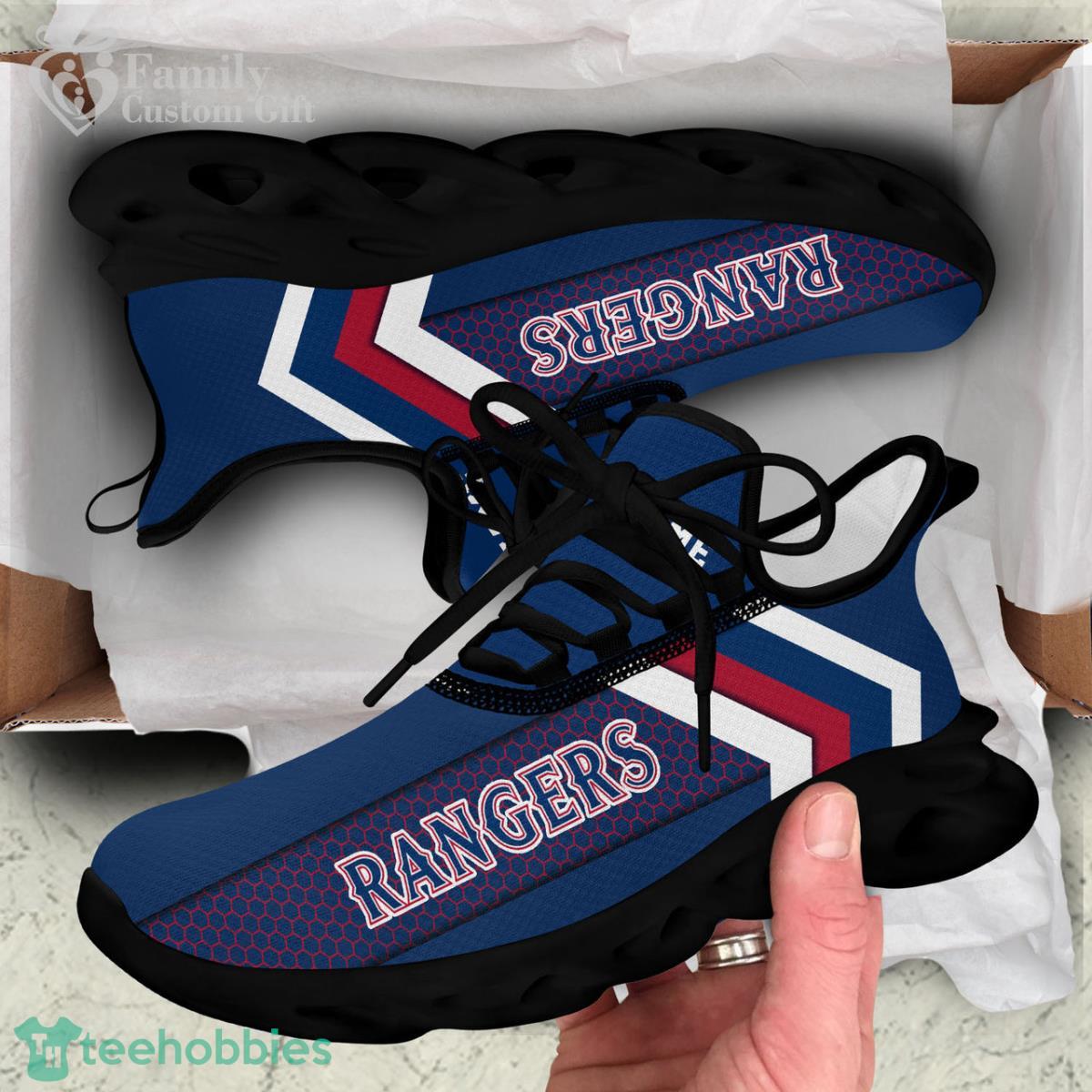 Texas Baseball Rangers Max Soul Sneakers Running Sport Shoes For Men Women Custom Name Product Photo 2