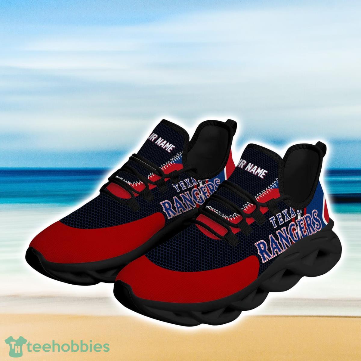 Texas Rangers Baseball Max Soul Sneakers Running Sport Shoes For Men Women Custom Name Product Photo 2