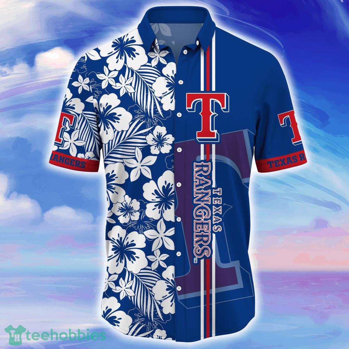Texas Rangers MLB Flower Hawaiian Shirt For Men Women Special Gift For Fans Product Photo 2