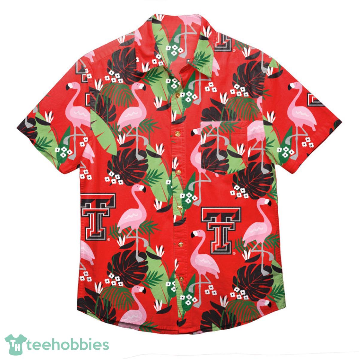 Texas Tech Red Raiders NCAA Floral Button Up Shirt Product Photo 1 Texas Tech Red Raiders NCAA Floral Button Up Shirt Product Photo 1