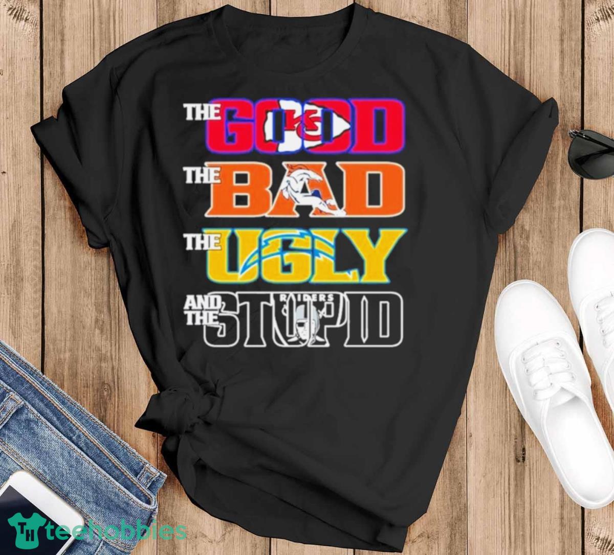 The Good The Bad The Ugly And The Stupid Kansas Champions Shirt - Black T-Shirt