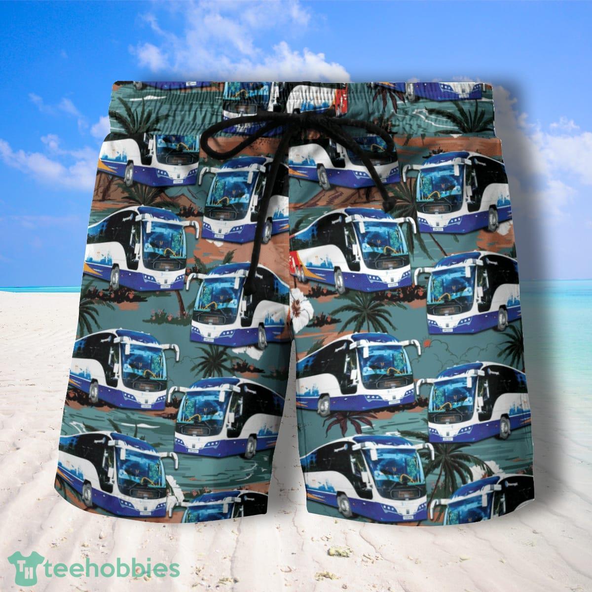 UK Coach Driver Hawaiian Shirt And Shorts Great Style For Men Product Photo 2