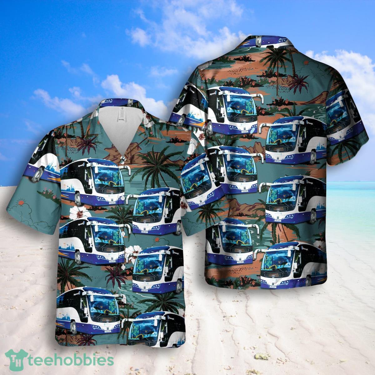 UK Coach Driver Hawaiian Shirt And Shorts Great Style For Men Product Photo 1