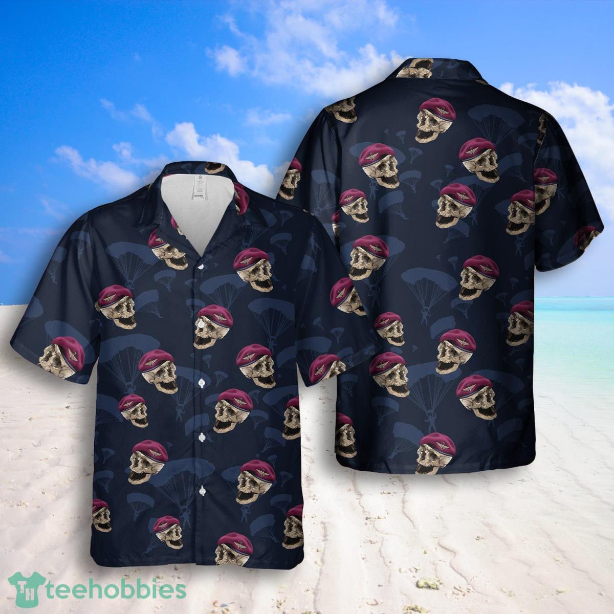 UK Parachute Regiment Hawaiian Shirt And Shorts Great Style For Men Product Photo 1