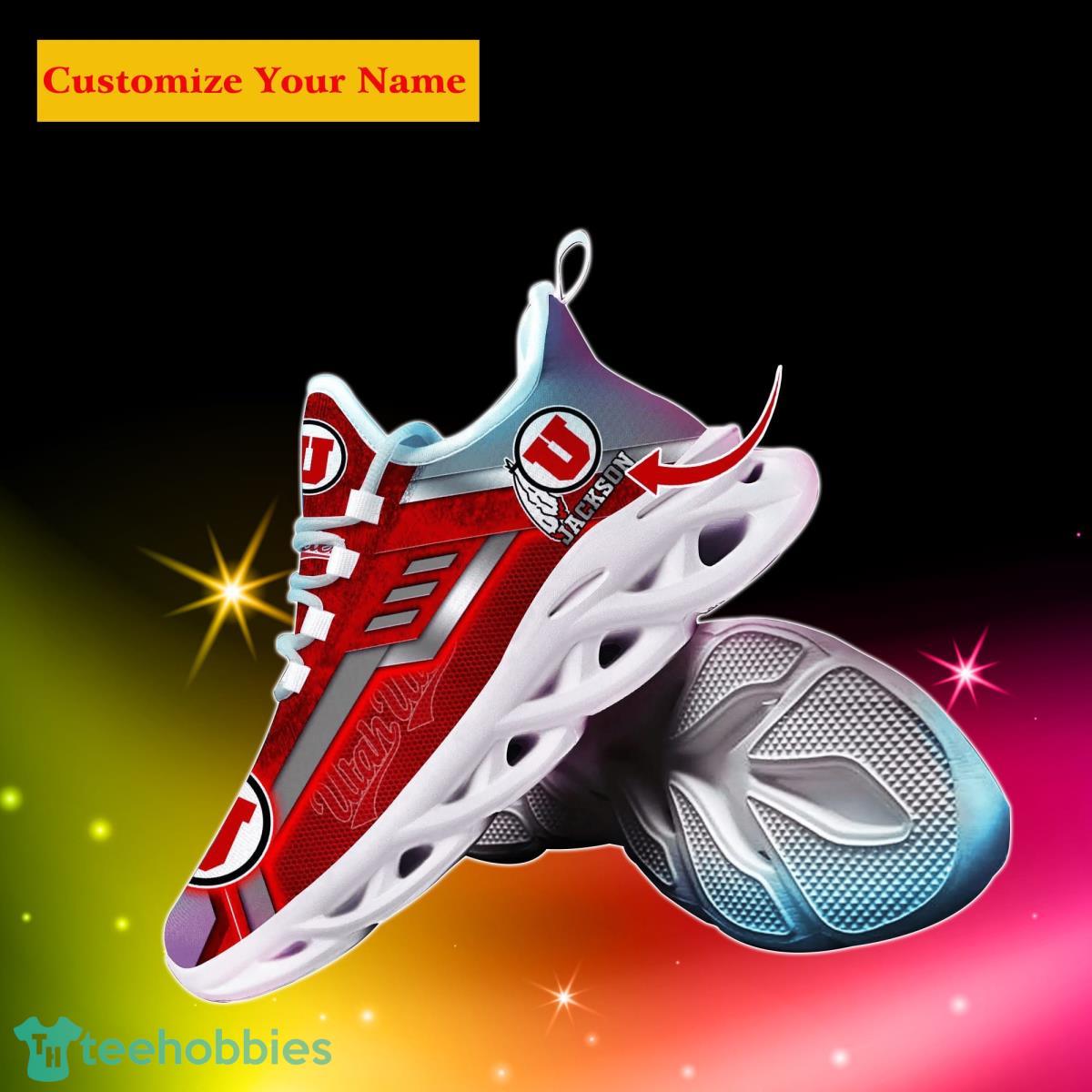 Utah Utes NCAA2 Custom Name Max Soul Shoes Impressive Gift For Men Women Fans Product Photo 2