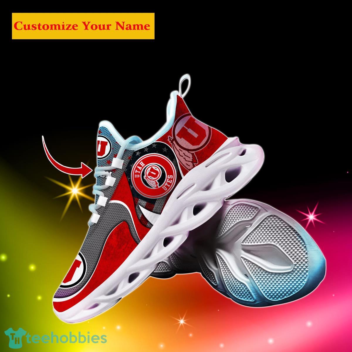 Utah Utes NCAA2 Custom Name Max Soul Shoes Special Gift For Men Women Fans Product Photo 2