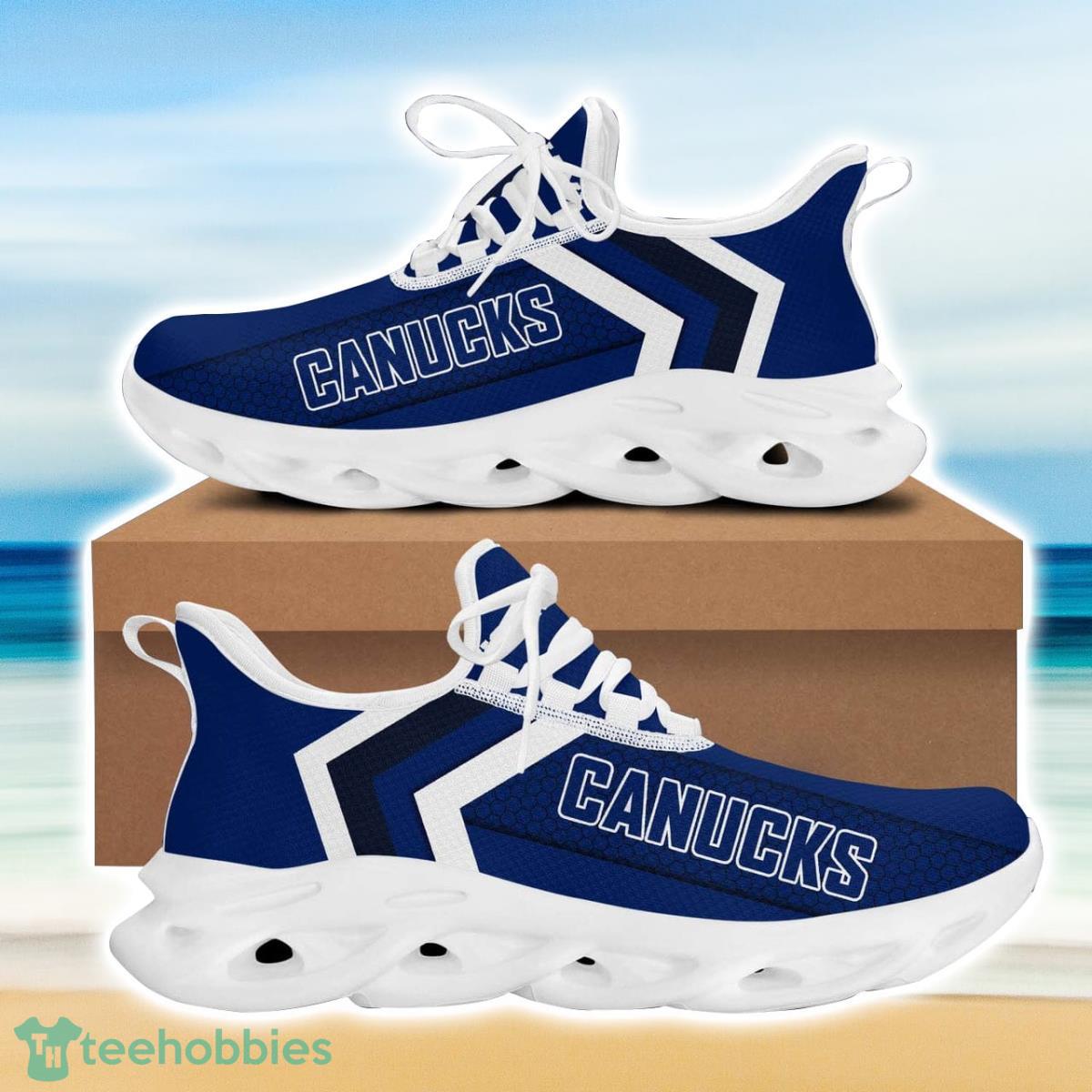 Vancouver Hockey Canucks Max Soul Sneakers Running Sport Shoes For Men Women Custom Name Product Photo 2