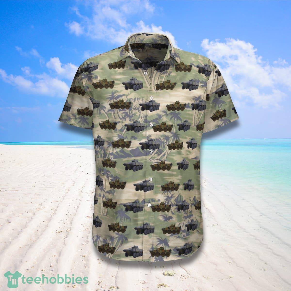 VBCI French Army Hawaiian Shirt & Shorts Great Style For Men Product Photo 1
