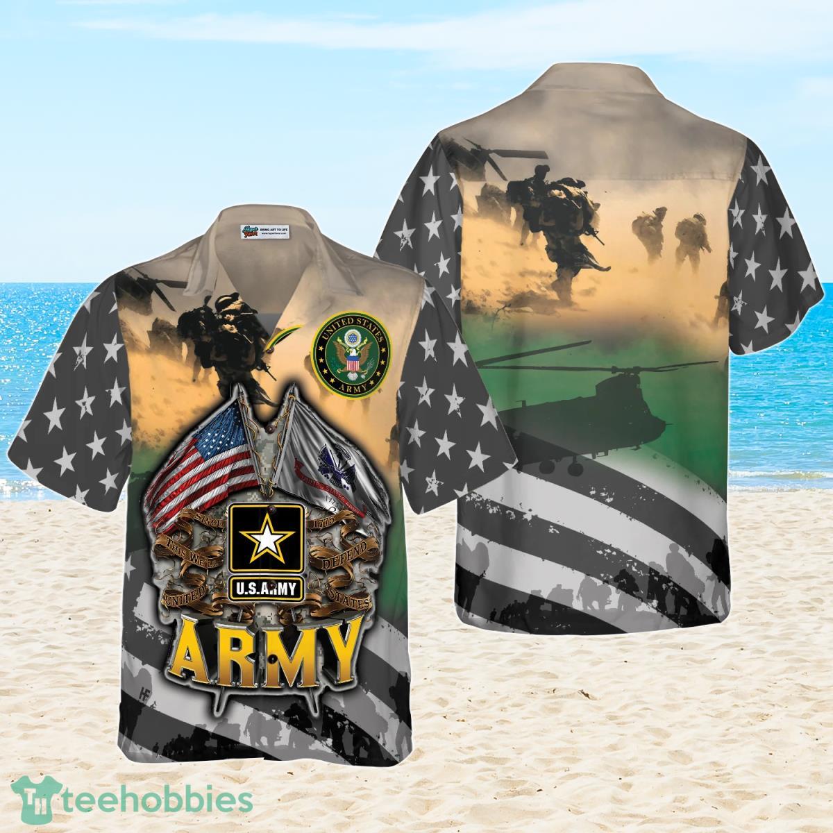 Veteran Proudly Served The US Army Hawaiian Shirt Best Gift For Men And Women Product Photo 1