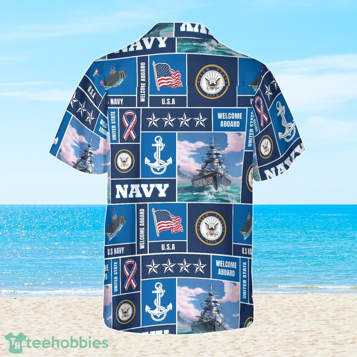 Veteran Soldier US Navy Welcome To Aboard Hawaiian Shirt Best Gift For Men And Women Product Photo 2