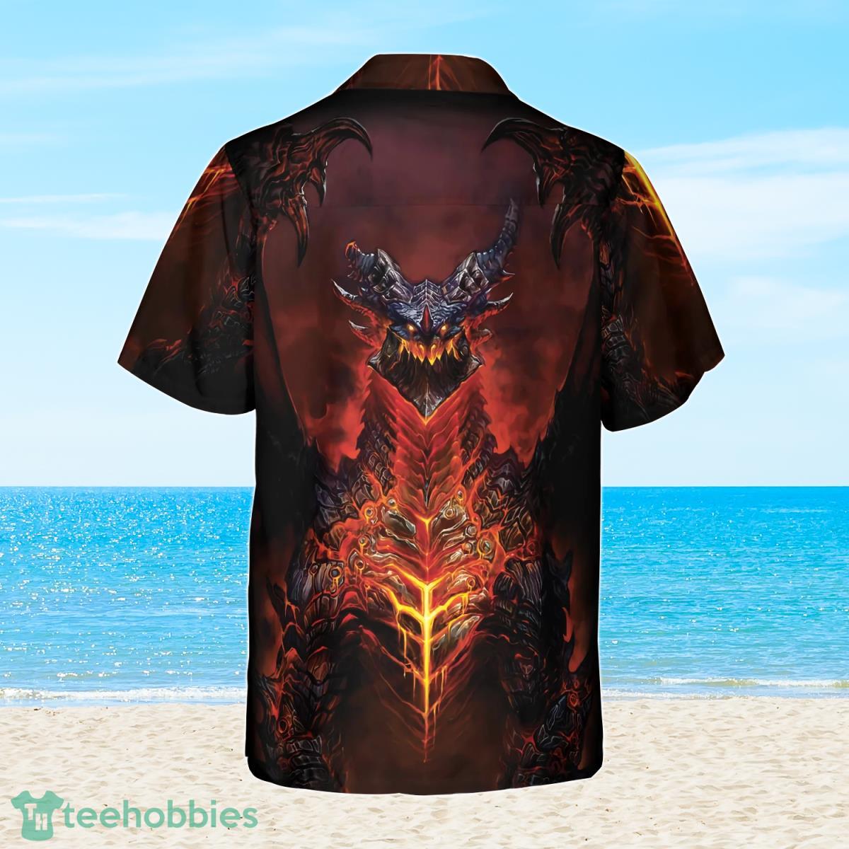 Volcanic Dragon Chest Hawaiian Shirt Best Gift For Men And Women Product Photo 2