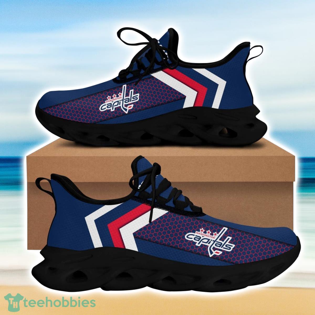Washington Hockey Capitals Max Soul Sneakers Running Sport Shoes For Men Women Custom Name Product Photo 1
