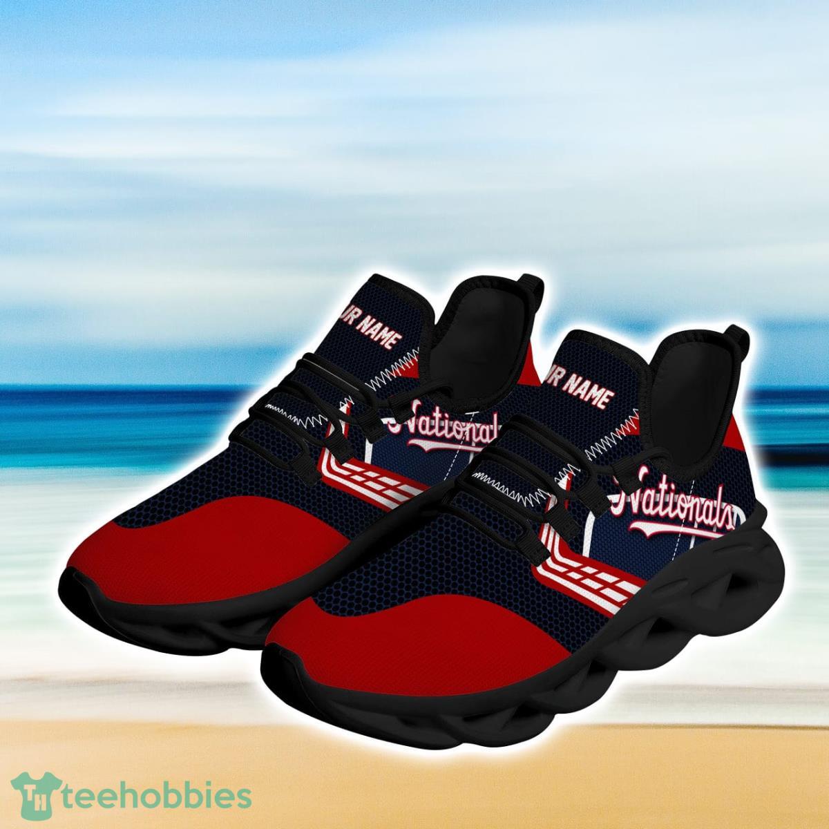 Washington Nationals Baseball Max Soul Sneakers Running Sport Shoes For Men Women Custom Name Product Photo 2