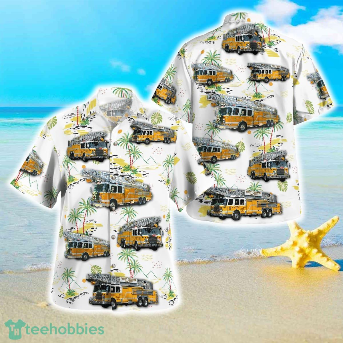 West Chester Fire Department Hawaiian Shirt Best Style For Men Women Product Photo 1