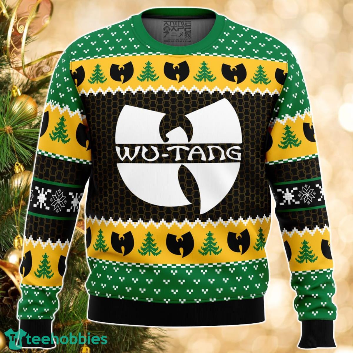 Yah It’s Christmas Time Yo Wu Tang Clan Ugly Christmas Sweater Great Gift For Men Women Product Photo 1