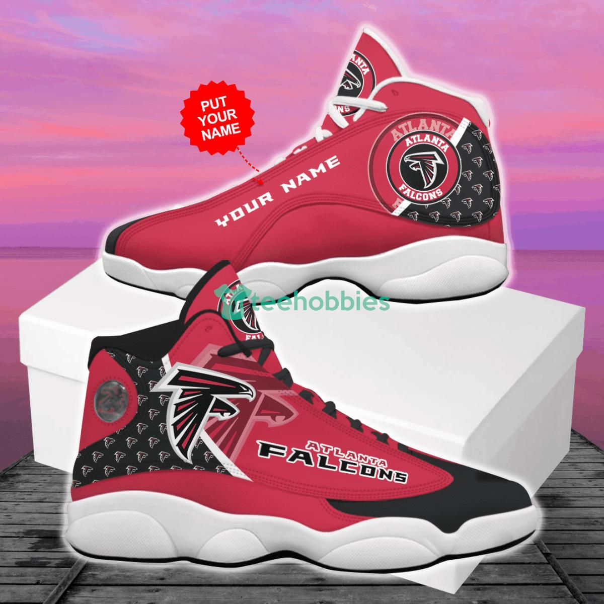 Alanta Falcons Football Team Personalized Air Jordan 13 For Fans Product Photo 1