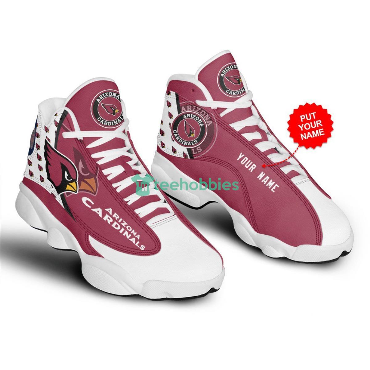 Personalized Arizona Cardinals Nfl Custom Air Jordan 13 Shoes