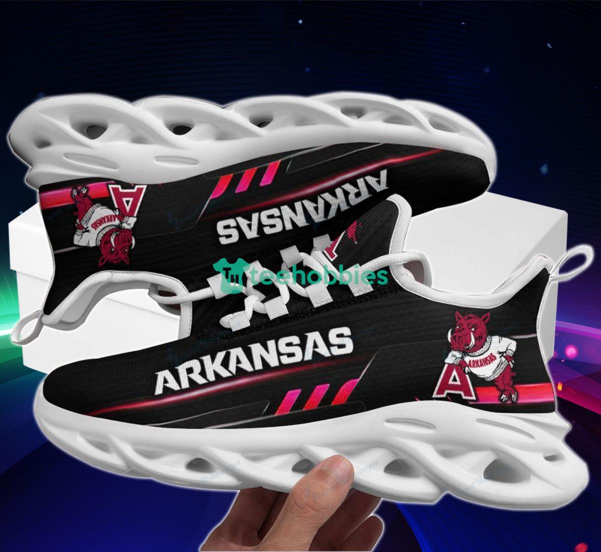 Arkansas Razorbacks Max Soul Shoes New Model Sneakers Special Gift For Fans Product Photo 2