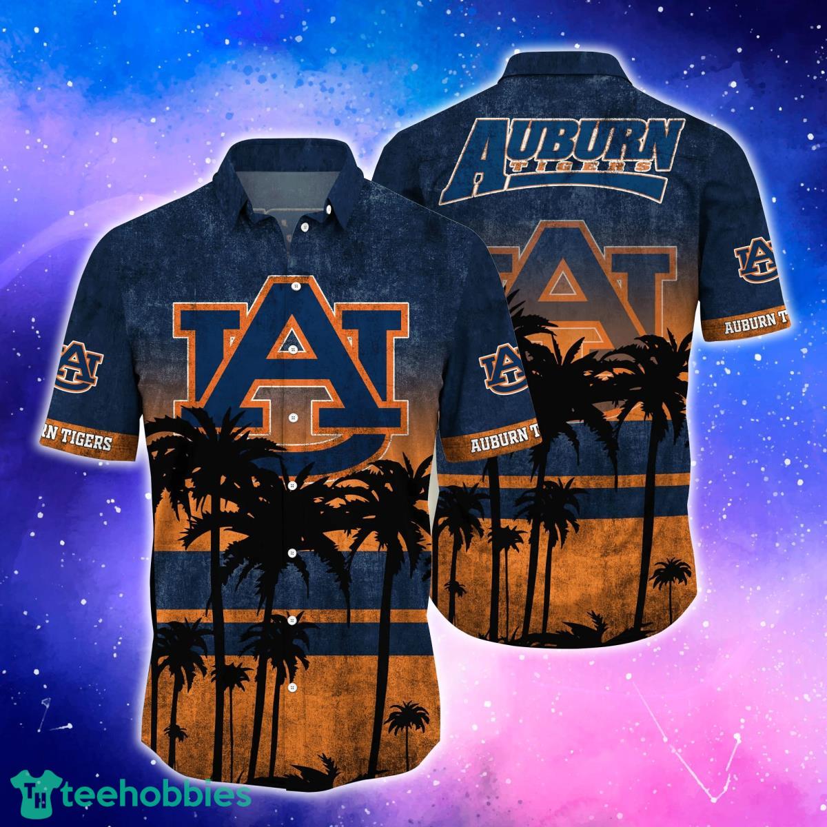 Auburn Tigers Trending Hawaiian Shirt And Shorts For Fans Product Photo 1