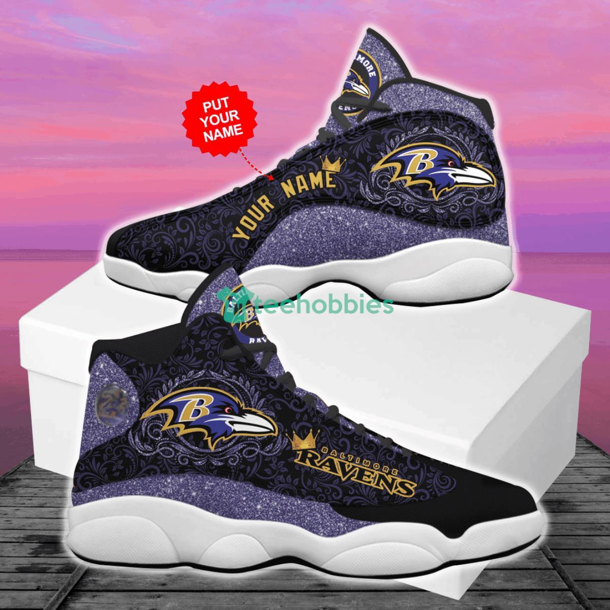 Baltimore Ravens Football Jordan 13 Shoes