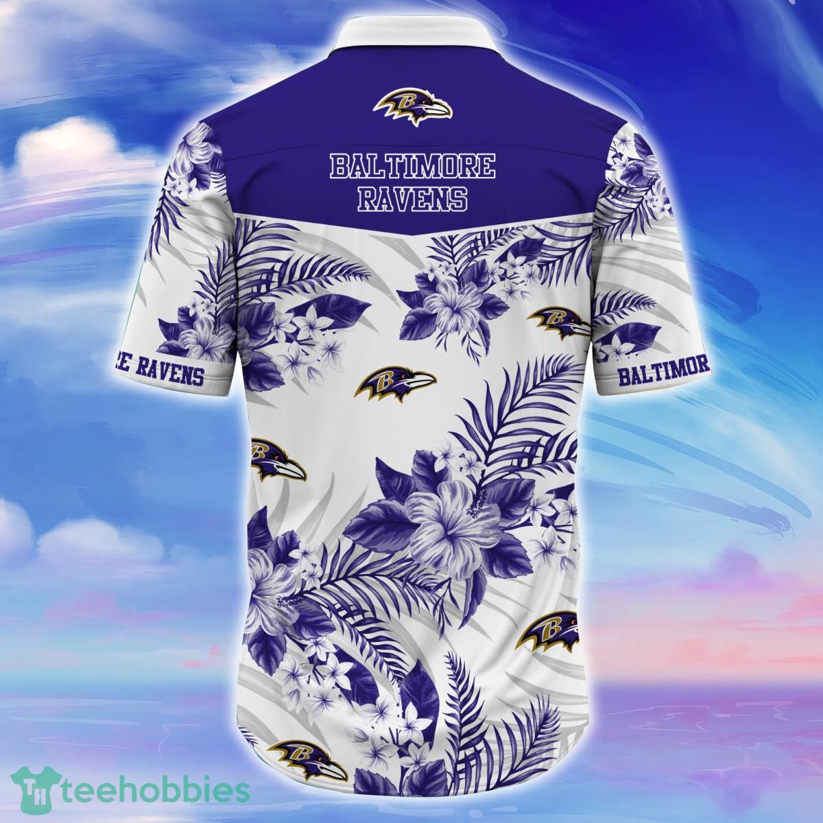 Baltimore Ravens Hawaiian Shirt Button-Up Shirt - Unique Trending