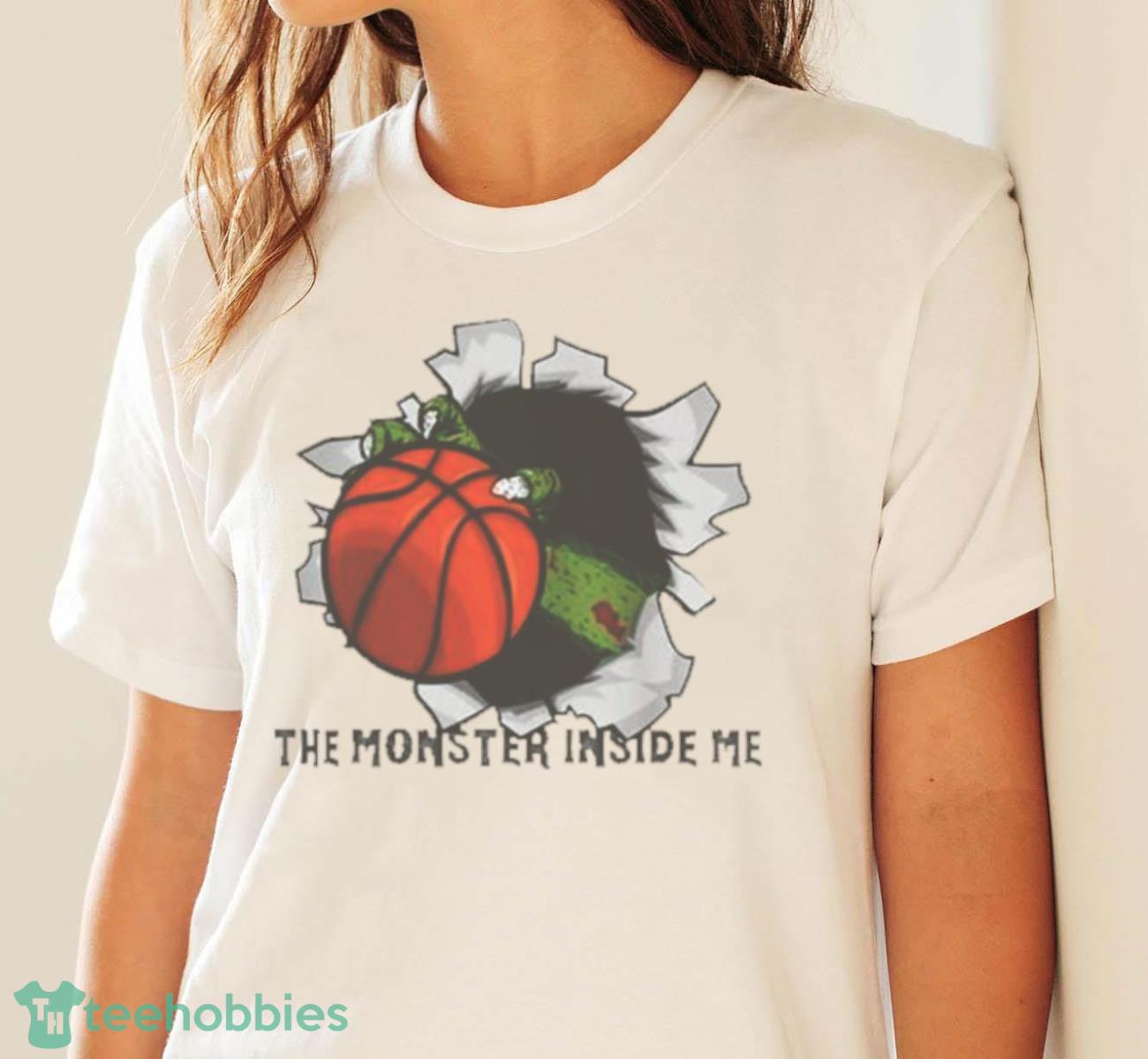 Basketball Halloween Shirt - White Ladies T-Shirt