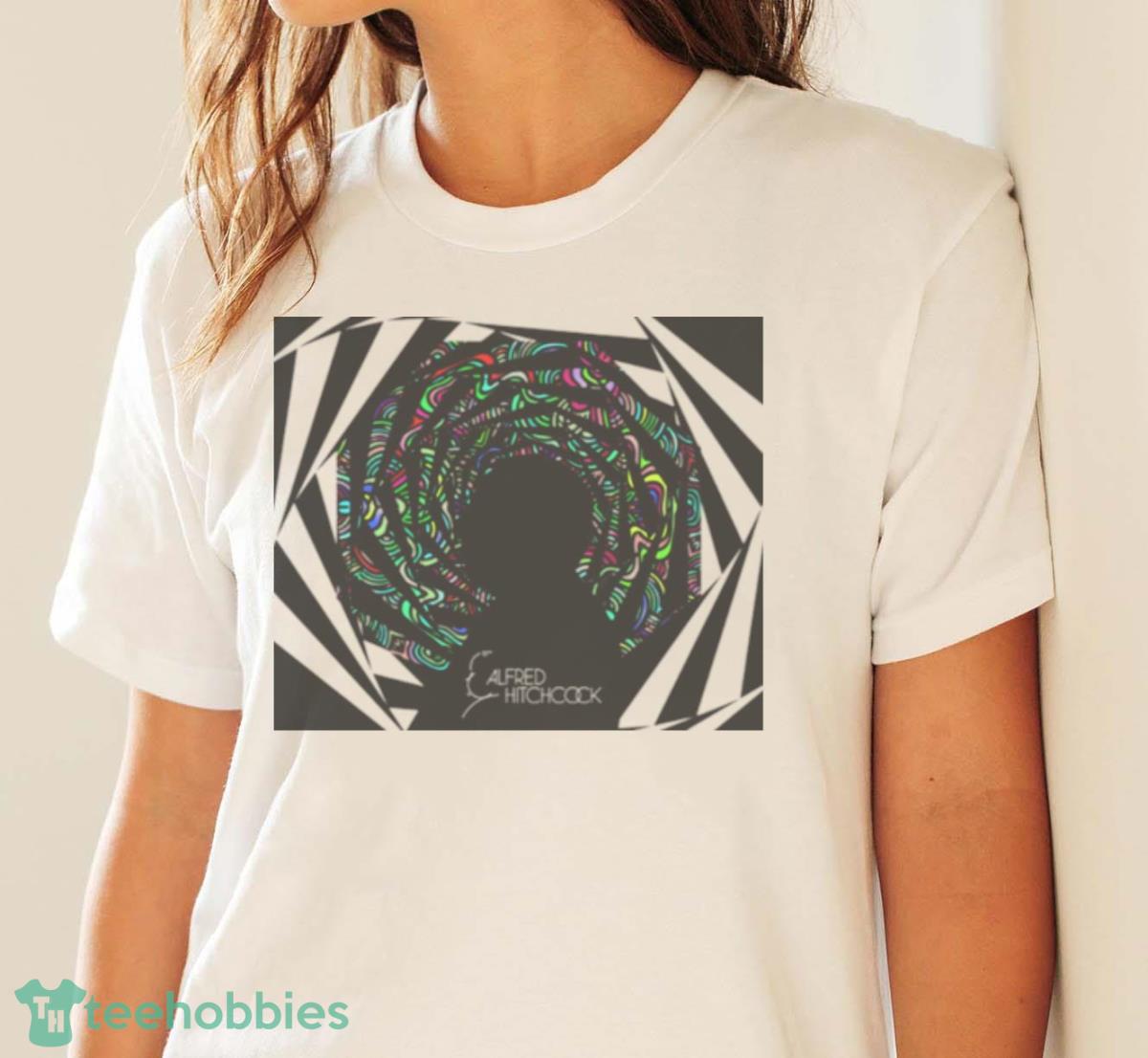 Best Movie Art Alfred Hitchcock Vertigo Shirt - White Ladies T-Shirt