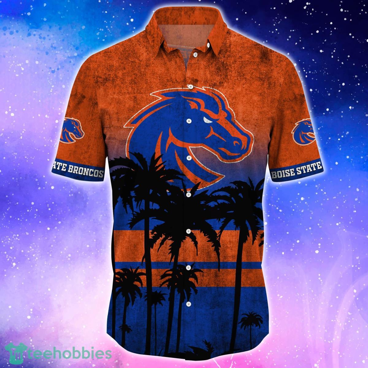 LIMITED] Boise State Broncos Summer Hawaiian Shirt And Shorts, Stress  Blessed Obsessed For Fans