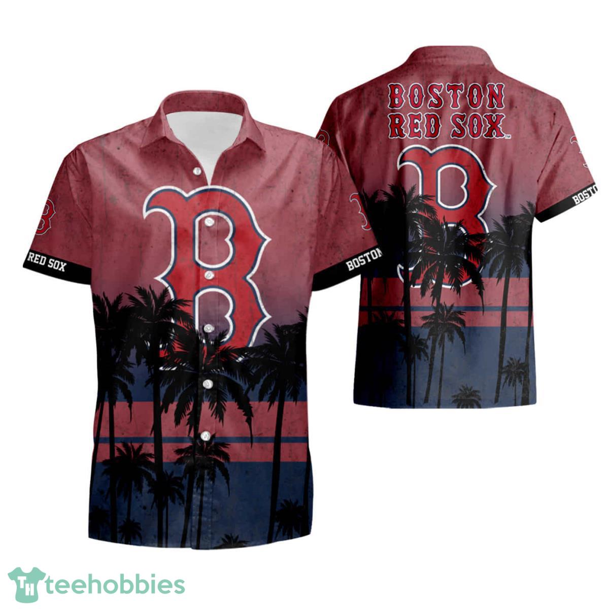 Boston Red Sox Mlb Summer Hawaiian Shirt Short Summer Shirt Product Photo 1