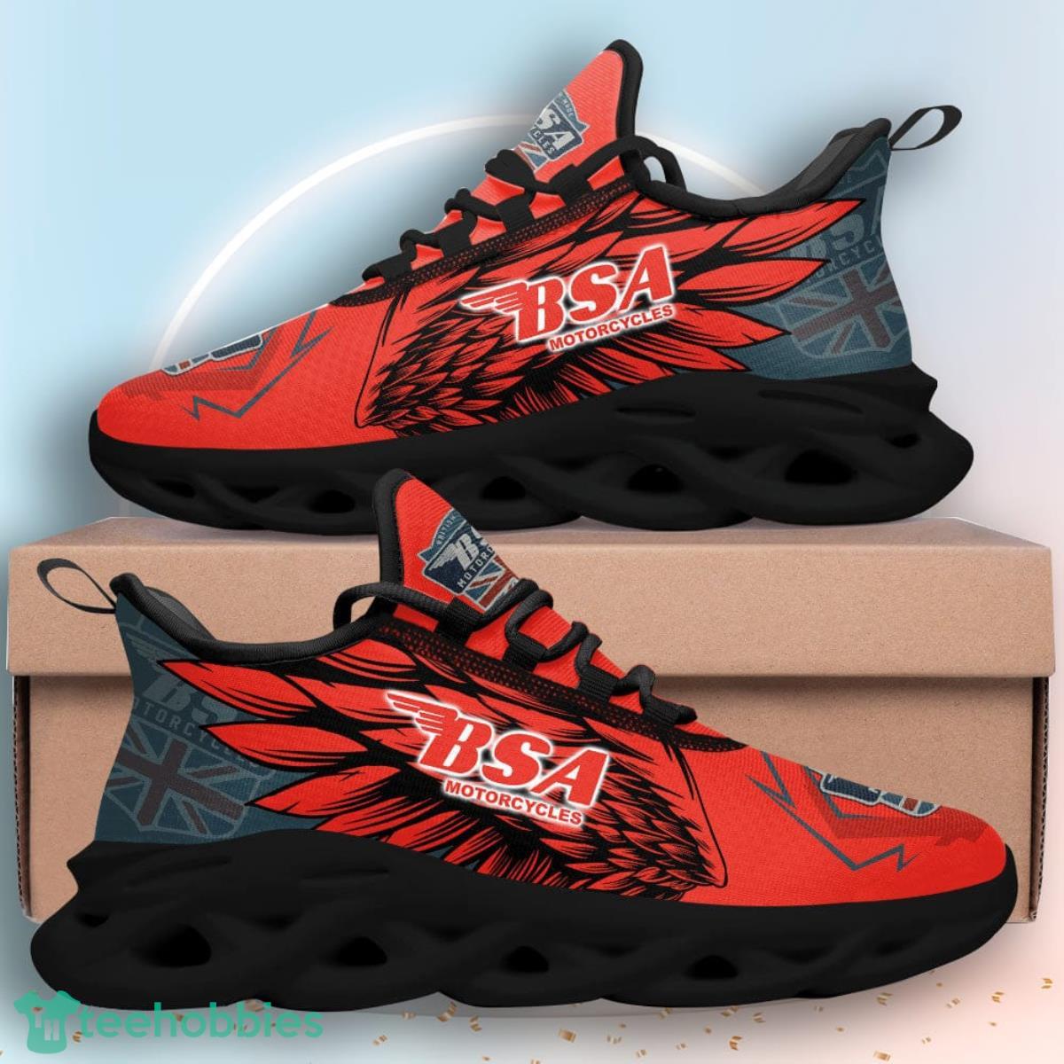 BSA Motorcycles Team Max Soul Shoes Running Sneakers Product Photo 2