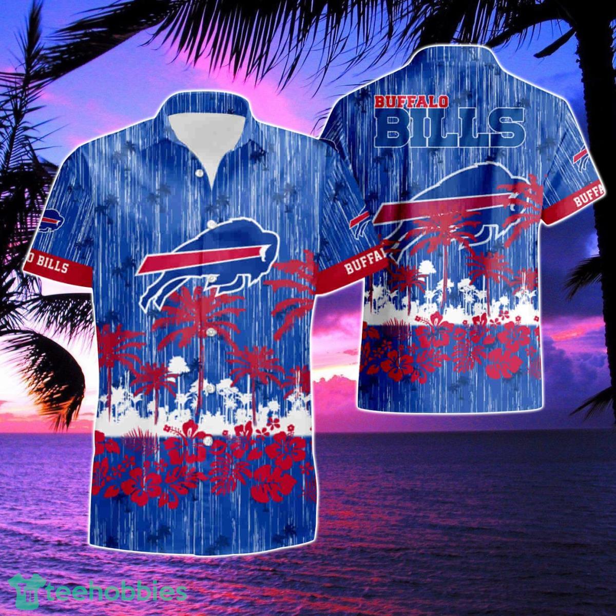 Buffalo Bills Flower 2023 Summer Beach Hawaiian Shirt And Short Product Photo 1