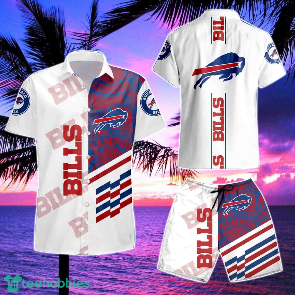 Buffalo Bills Logo 46 Summer Hawaiian Shirt And Short Product Photo 2