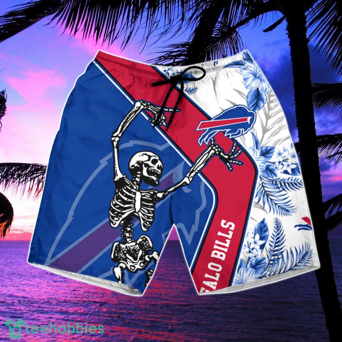 Buffalo Bills Skeleton Dance Hawaii Summer Hawaiian Shirt For Men And Women  - Banantees