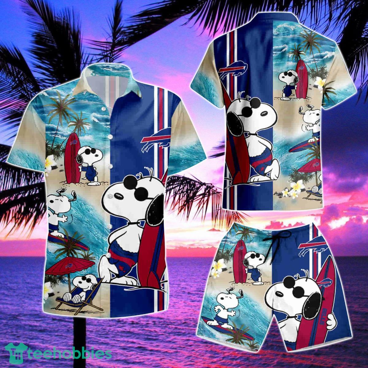 Snoopy Surfing Hawaiian Shirt