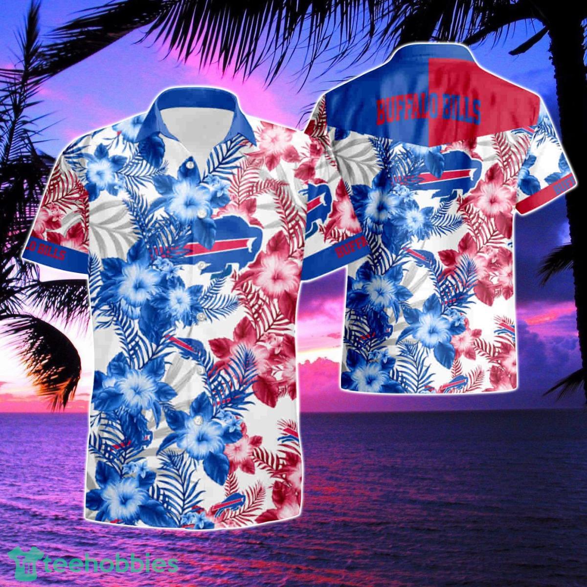 Buffalo Bills Hawaiian Shirt Tropical Flower Pattern All Over Print