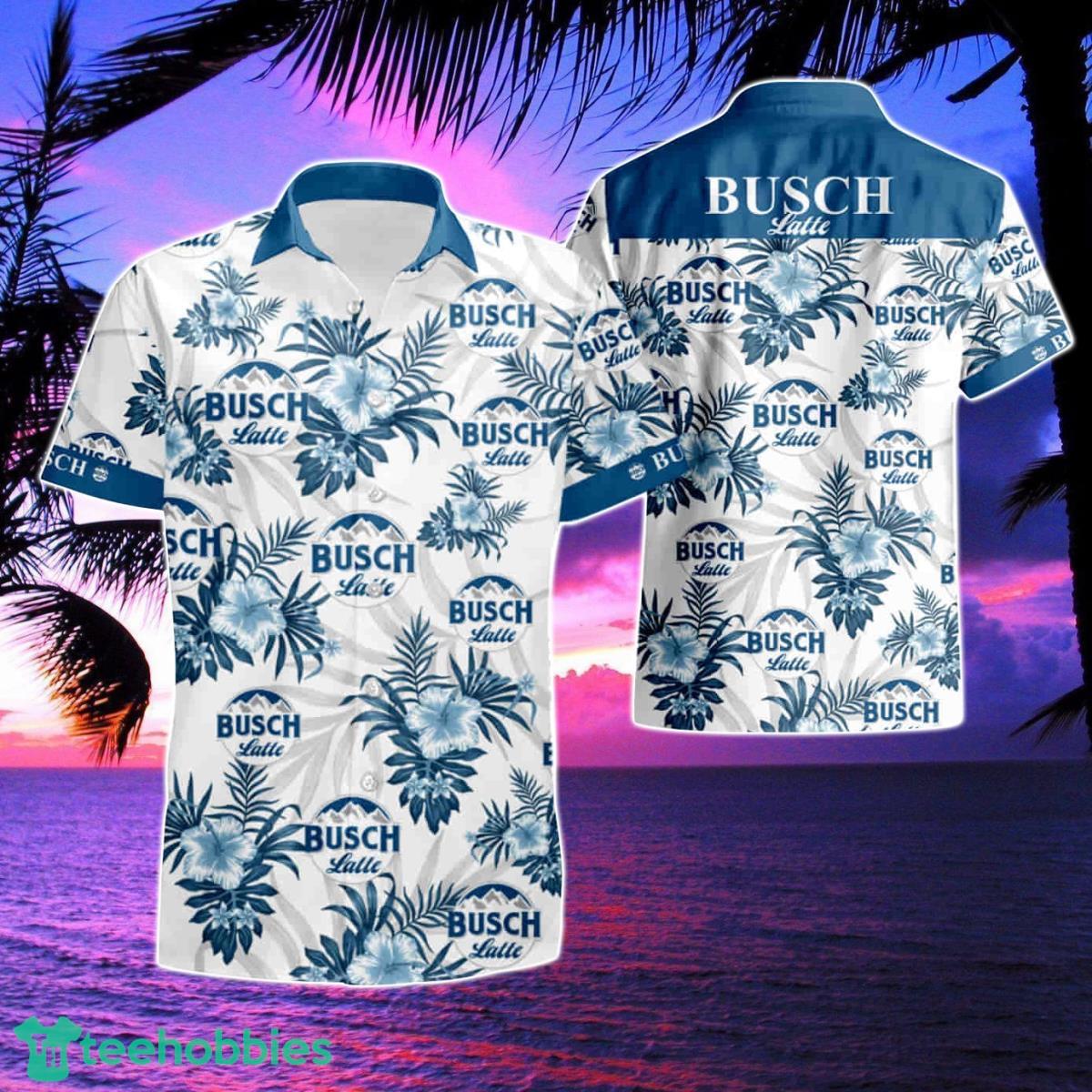 Busch Light 3D Summer Hawaiian Shirt And Short Product Photo 1