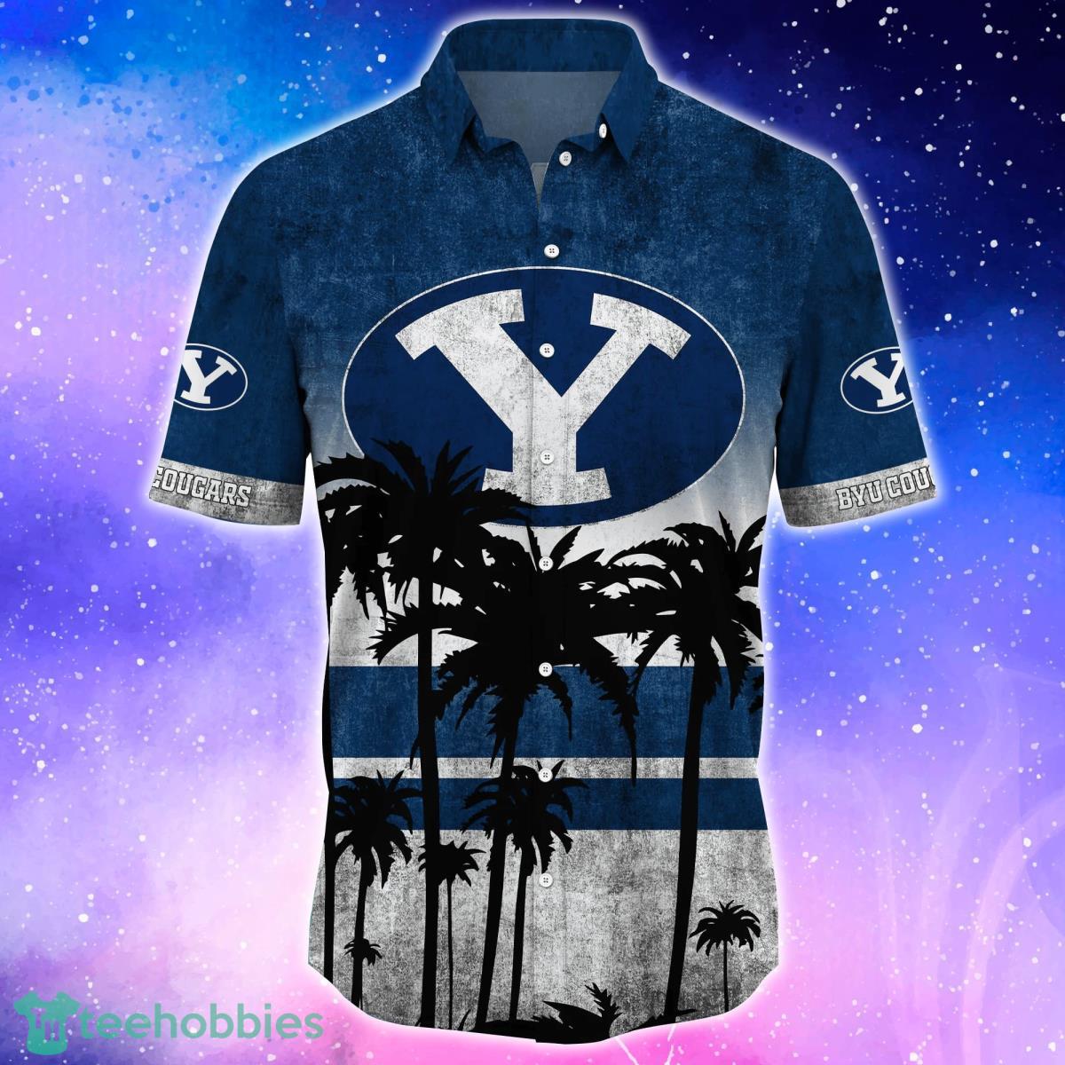 BYU Cougars Trending Hawaiian Shirt And Shorts For Fans Product Photo 2