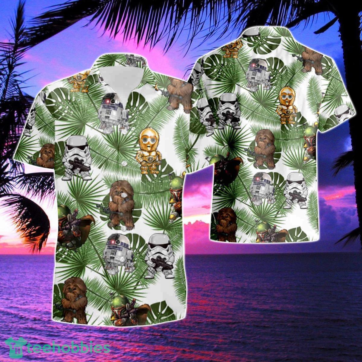 C-3PO Star Wars Summer Beach Hawaiian Shirt And Short Product Photo 1