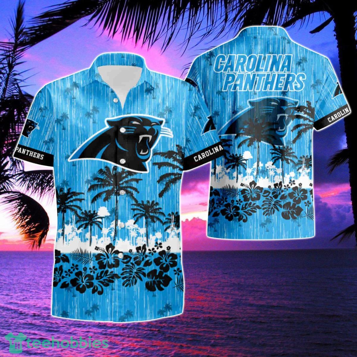 Carolina Panthers New Summer Summer Hawaiian Shirt And Short Product Photo 1