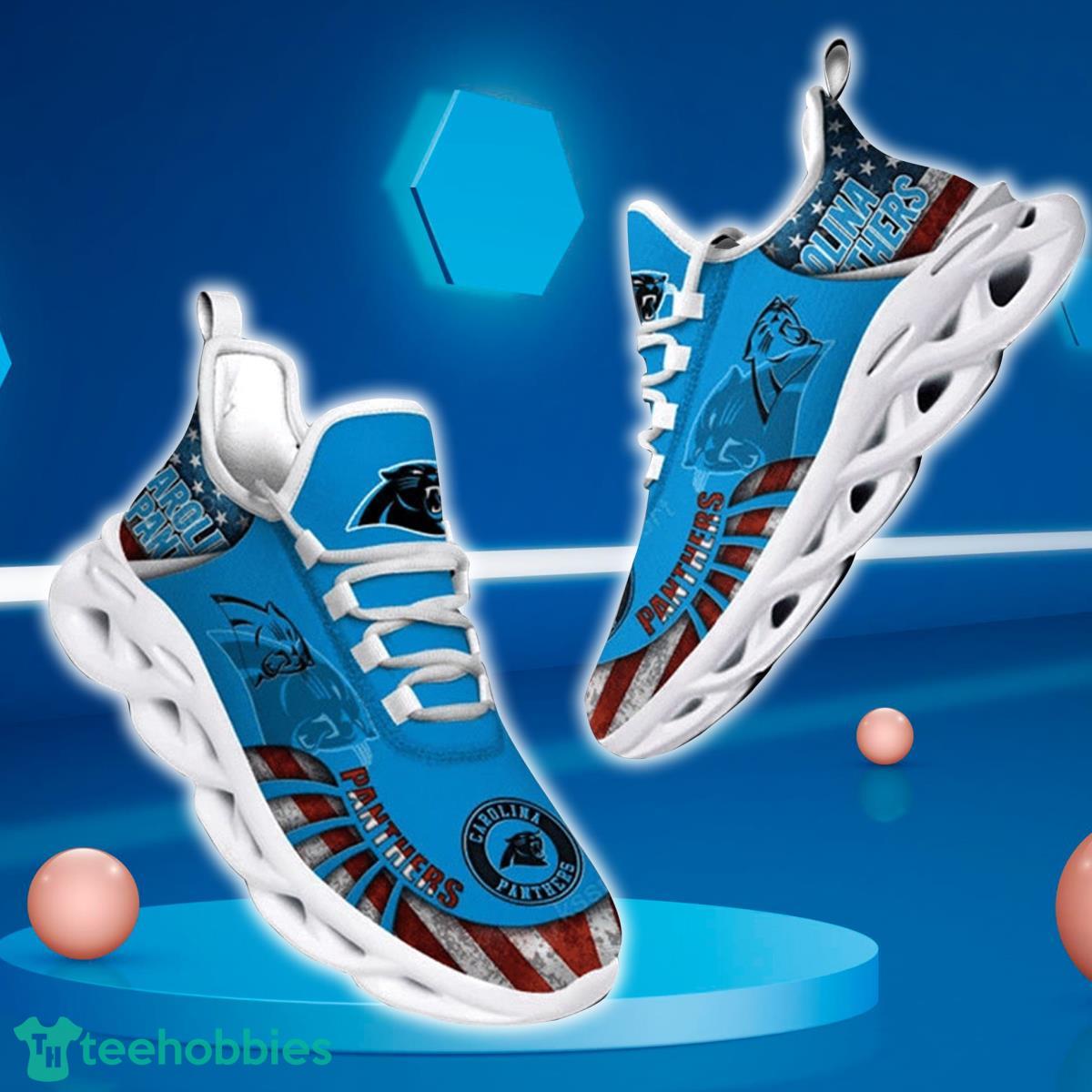 Carolina Panthers Team Max Soul Shoes Running Sneakers For Fans Product Photo 1
