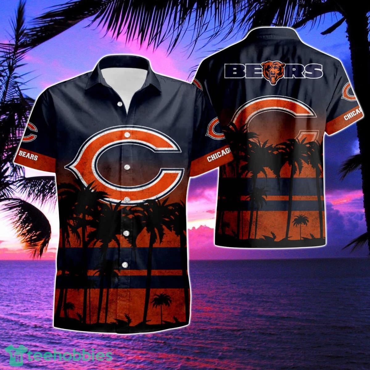 Chicago Bears Nfl Summer Beach Hawaiian Shirt And Short For Fans Product Photo 1