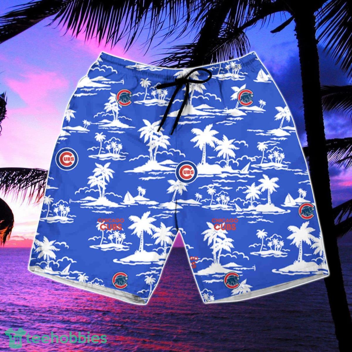 Chicago Cubs MLB-Summer Hawaiian Shirt And Shorts