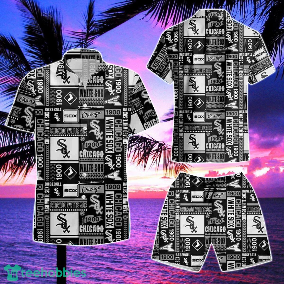 Chicago White Sox Baseball MLB Summer Beach Hawaiian Shirt And Short Product Photo 2