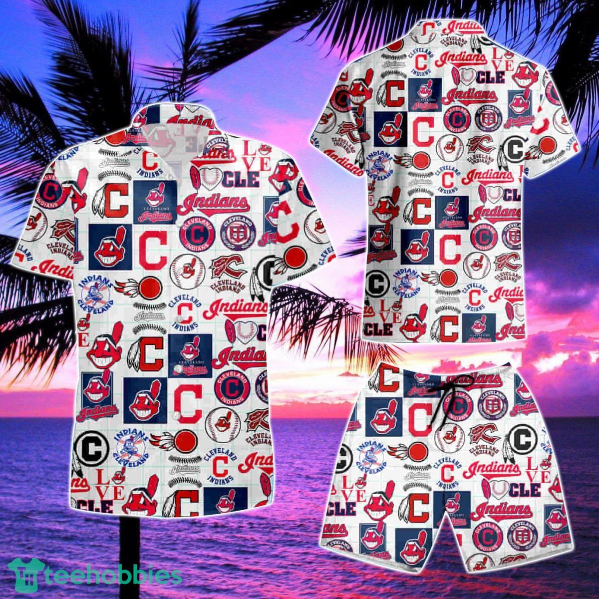 MLB Cleveland Indians Hawaiian Hawaiian Shirt Cleveland Indians