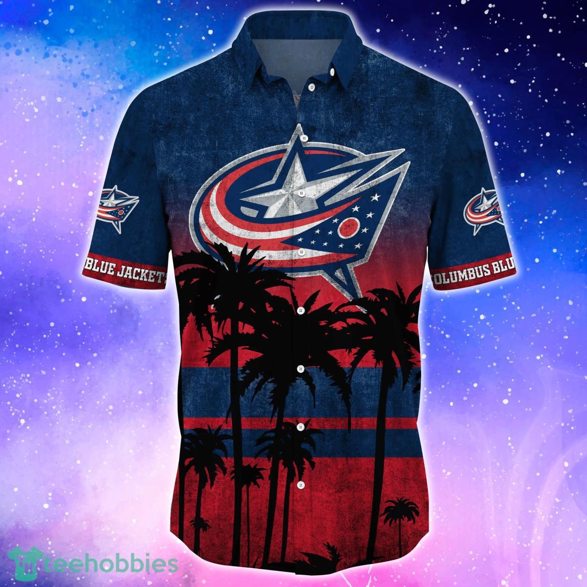 Columbus Blue Jackets NHL Trending Hawaiian Shirt And Shorts For Fans Product Photo 2