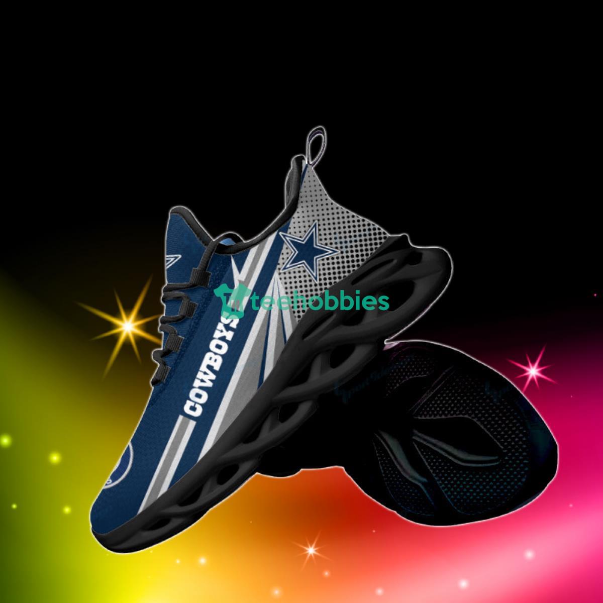 Dallas Cowboys Football Team Max Soul Shoes Running Sneakers Best Gift For Sport Fans image Dallas Cowboys Football Team Max Soul Shoes Running Sneakers Best Gift For Sport Fans Product Photo 3